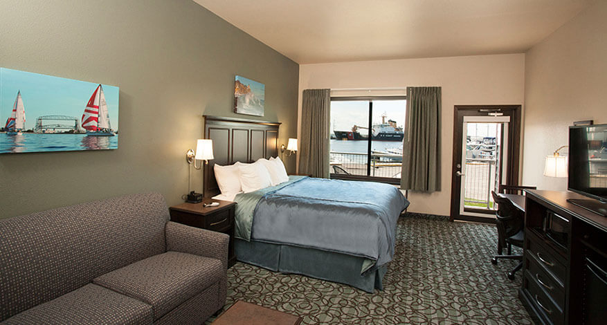 King Bedroom Harbor View