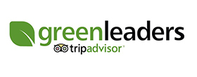 the Tripadvisor GreenLeaders logo the Tripadvisor GreenLeaders logo
